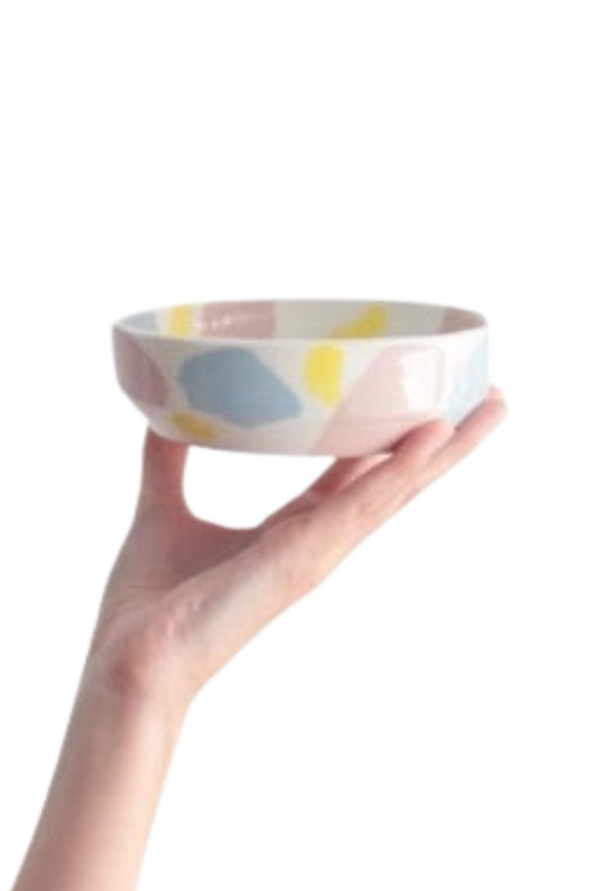 Ceramic Splash Shallow Mini Bowl